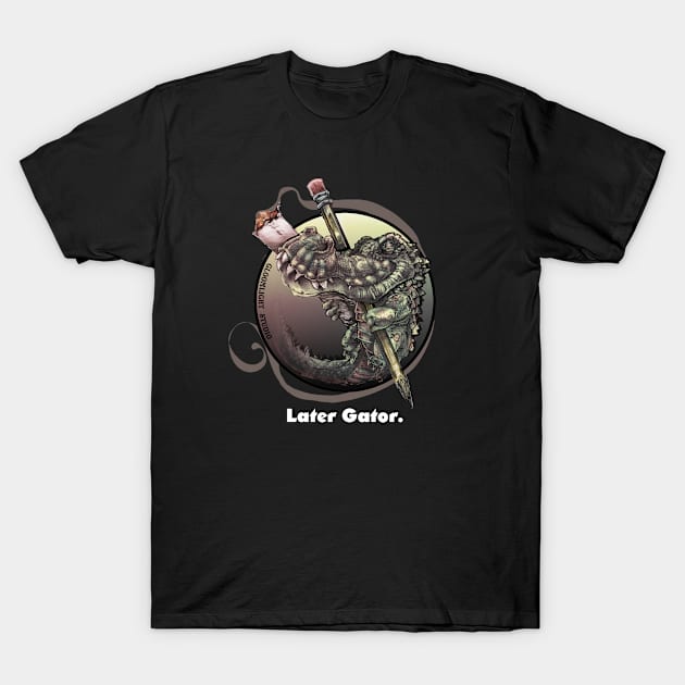 Goji Gator T-Shirt by Gloomlight